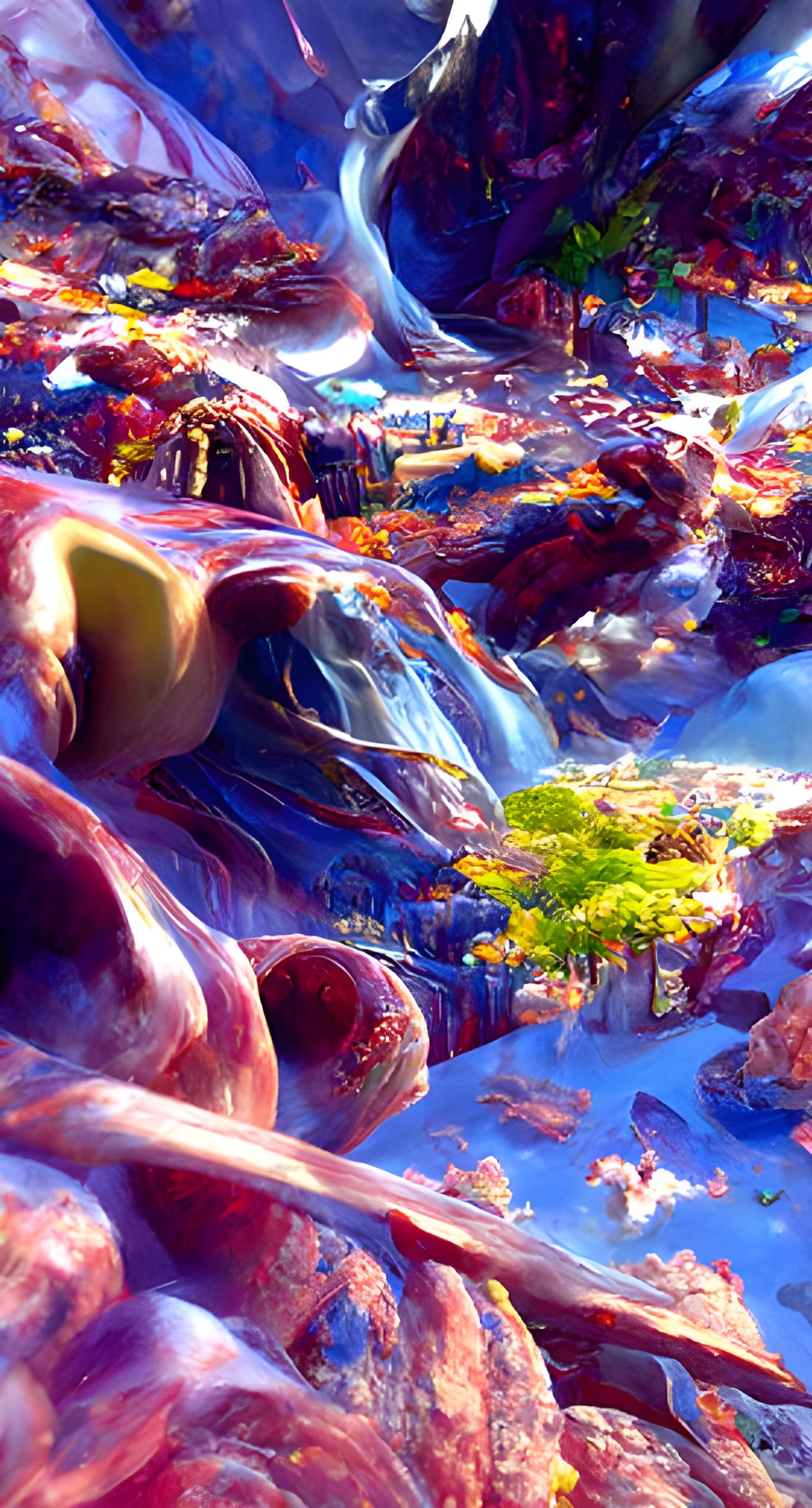 Magical Lands in Segmented Dreamlike Dimensions