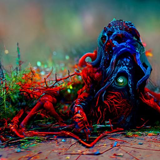 Lovecraftian Horror: Grotesque Being of All-Knowing