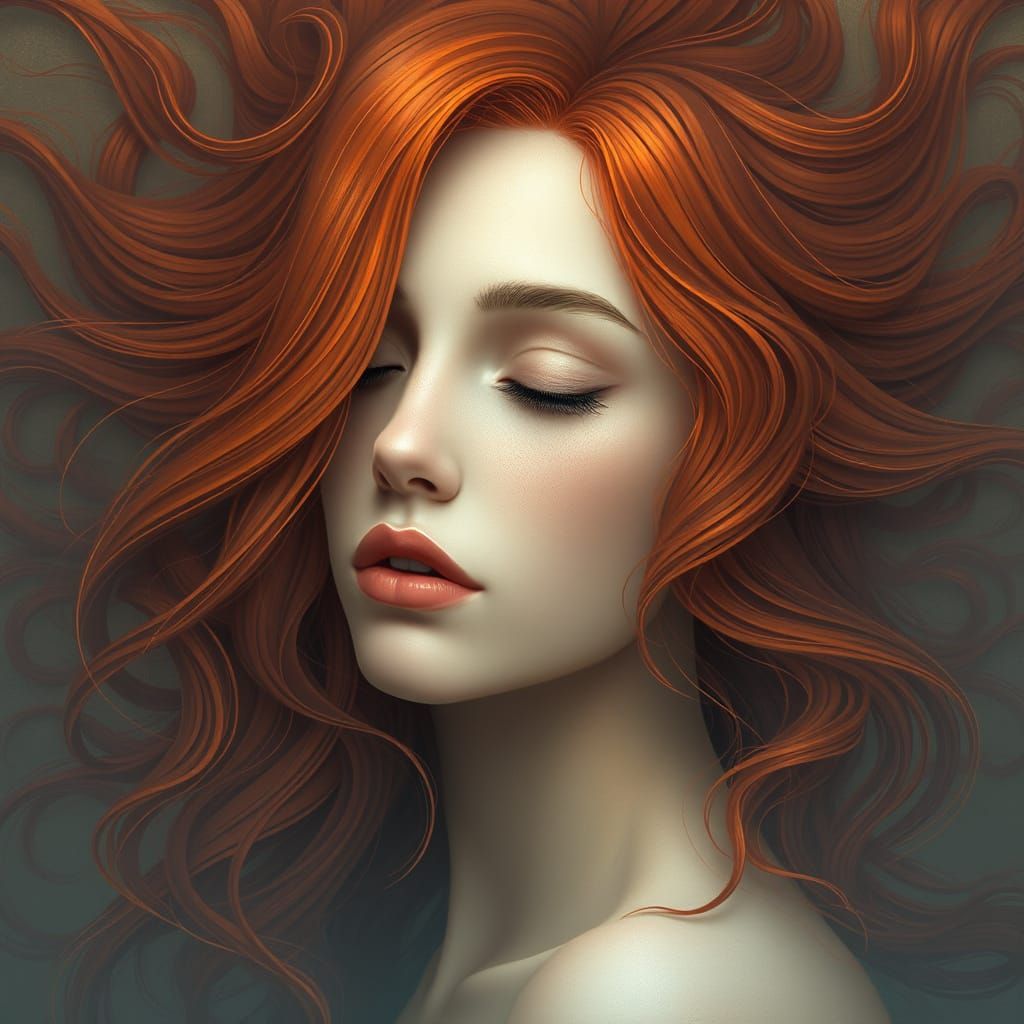 Surreal Goddess Radiates Ethereal Glow in Dreamlike Digital ...