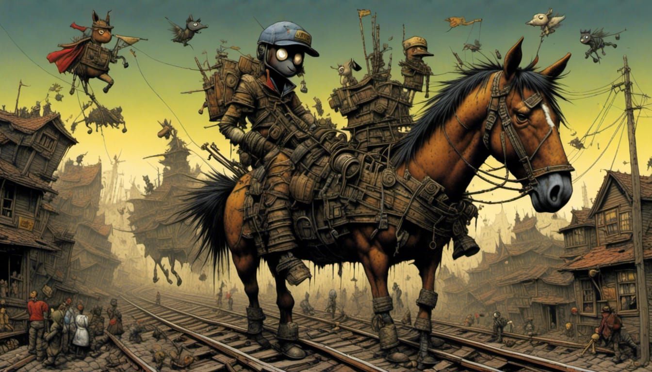 Gritty Urban Slum Masterpiece from the 2000s