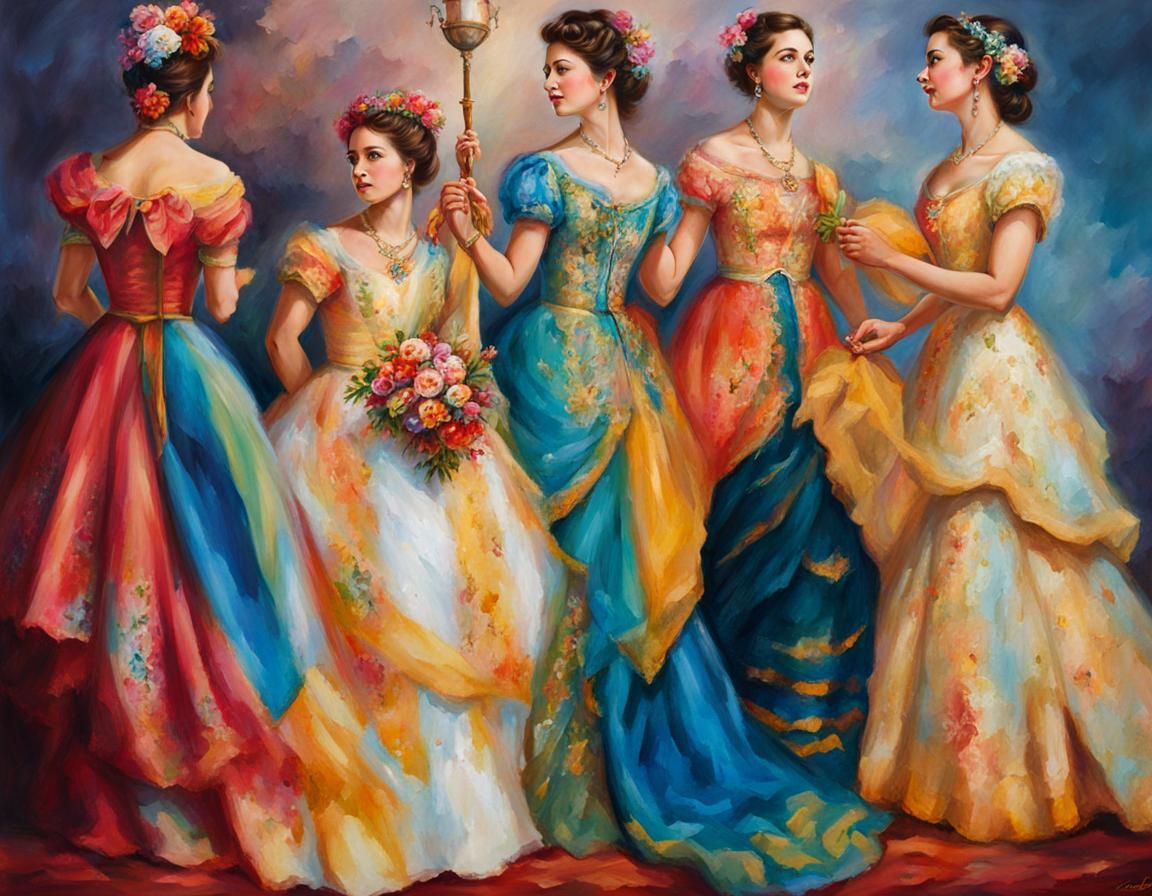 Vintage-Style Full Color Portrait