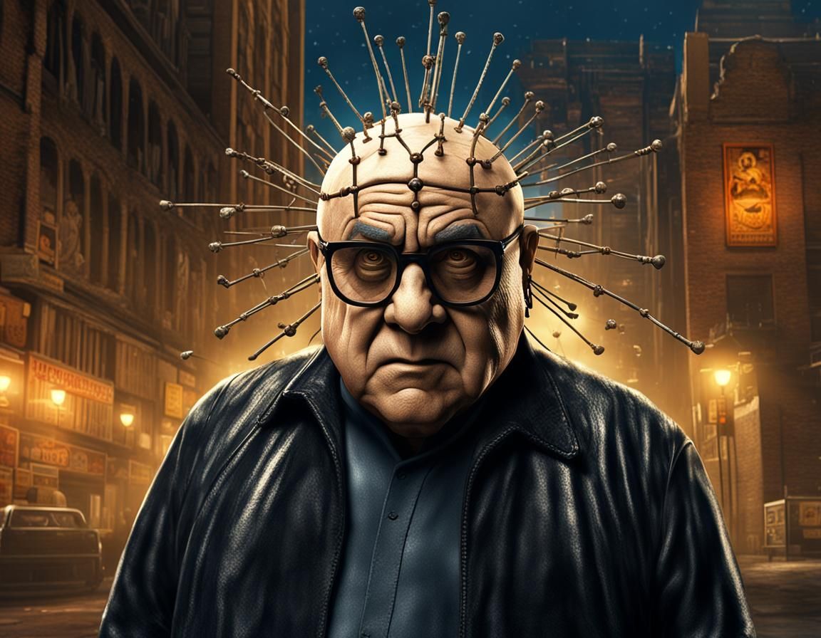 Danny DeVito as Hellraiser's Pinhead
