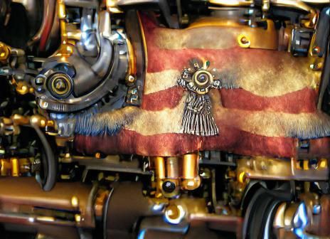 Steampunk Engine: A Mark on Freedom's Fabric