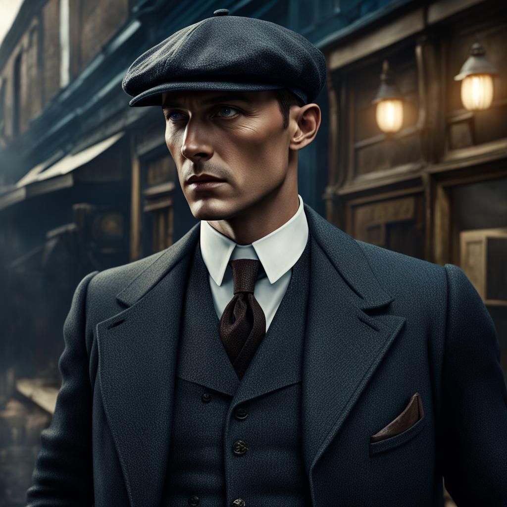 Peaky Blinder-Style Working Man in Birmingham