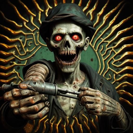 Gothic Industrial Art: Lepers in Sewerage