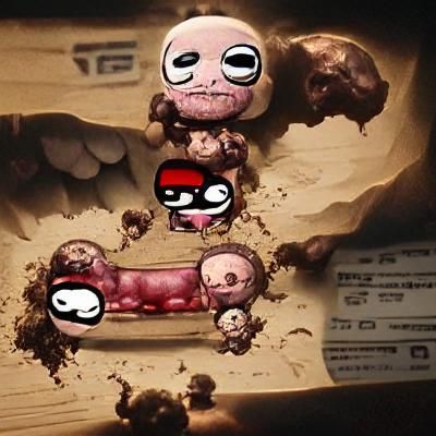 The Binding of Isaac Afterbirth Game Illustration