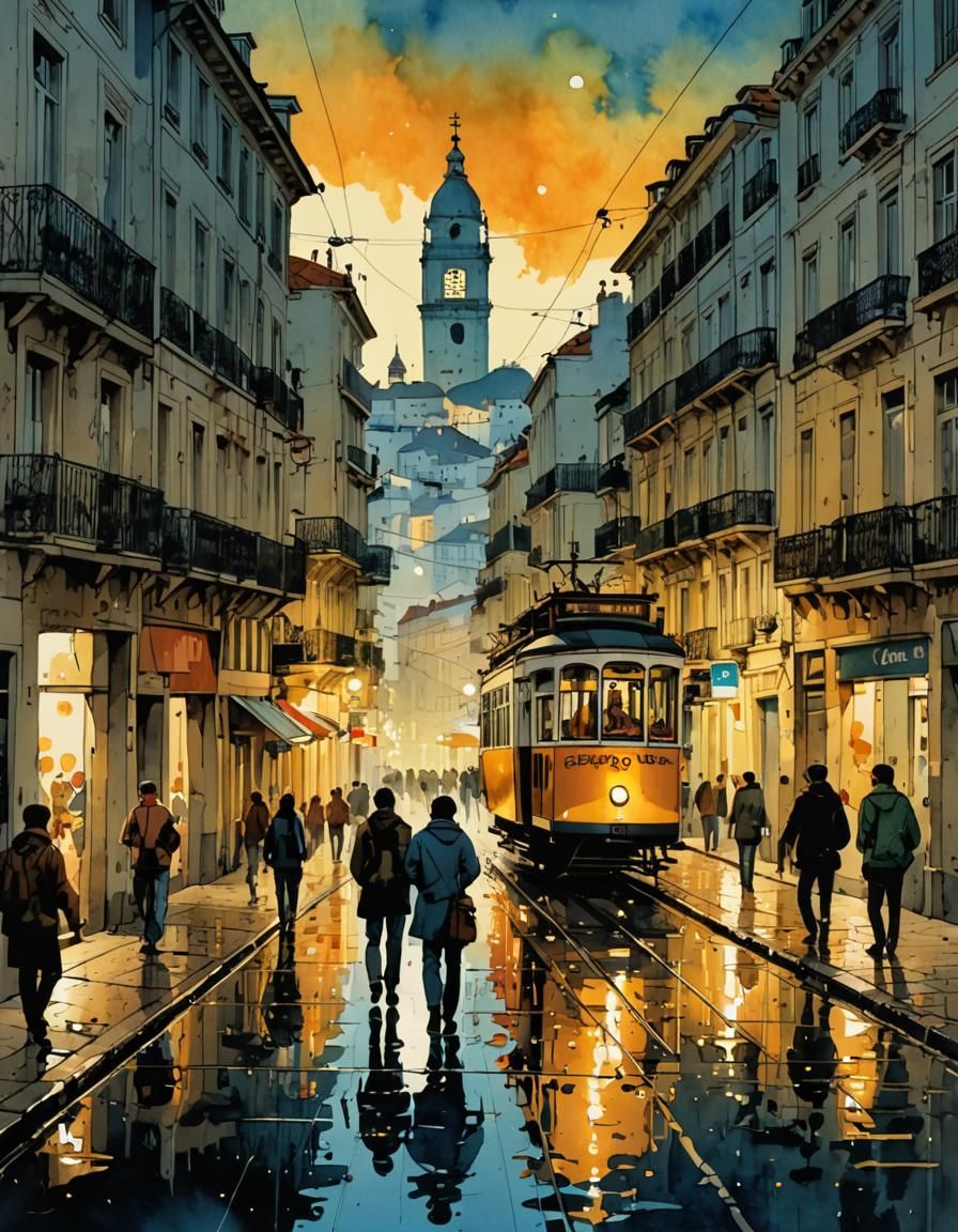 Portugal 25 April 1974 in Lisbon