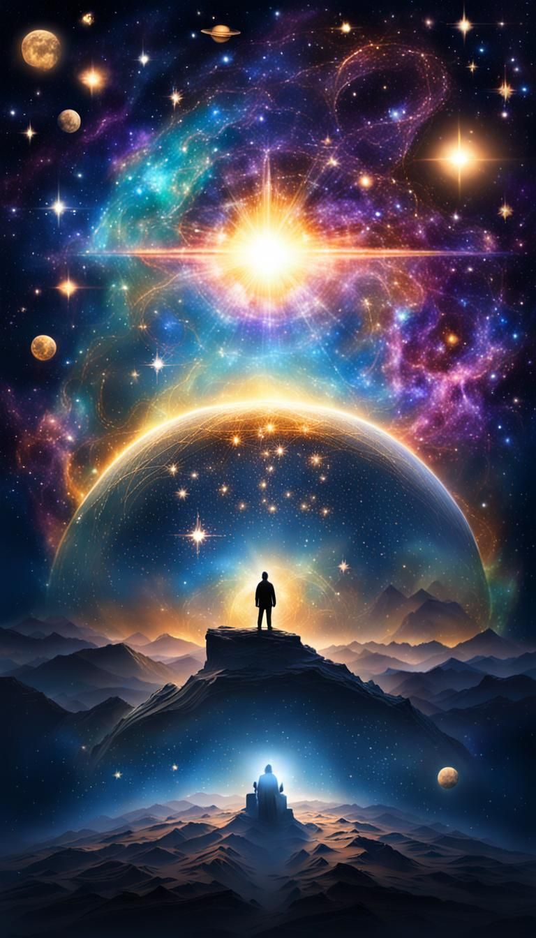 Mystical Universe: An Amazing Inspirational Scene