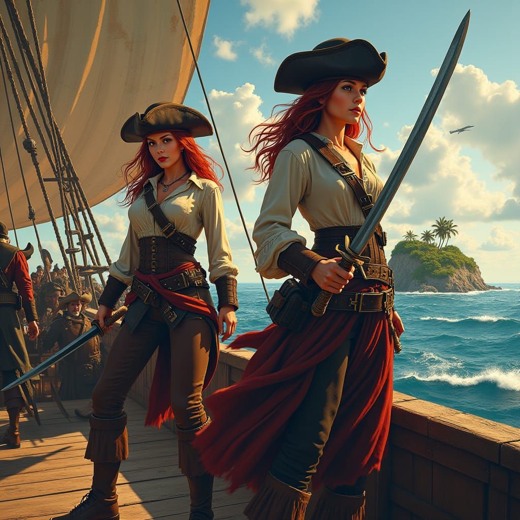 Anne Bonny and Mary Read: Pirate Adventure