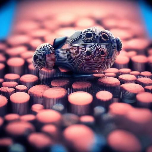 Hyperrealistic Polymorphous Character in Cinematic Lighting