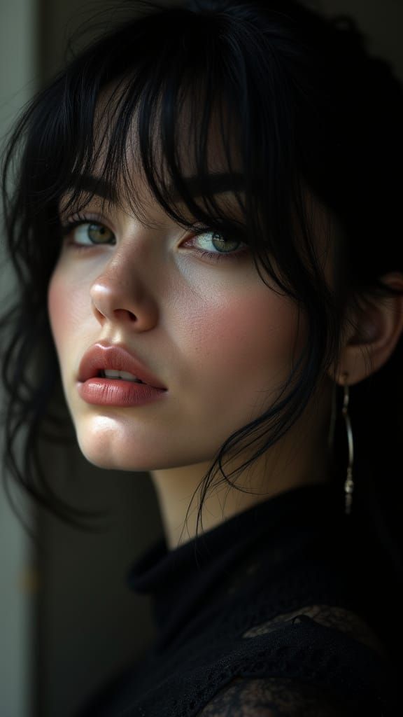 Hyper-Realistic Cinematic Portrait of a Woman