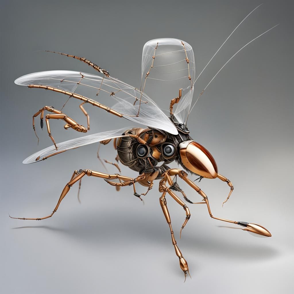 Mechanical Insect Designed by Mad Robot