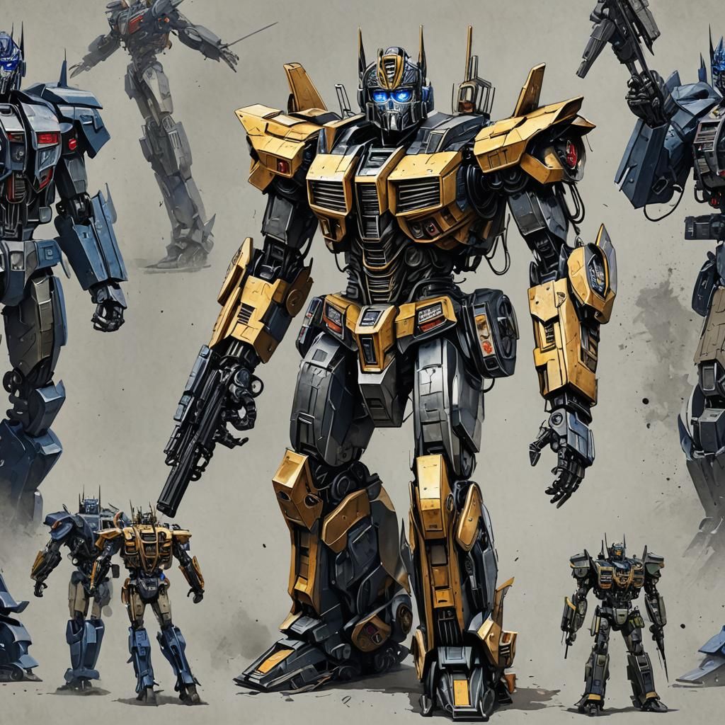 AI Generated Image of a Transformer