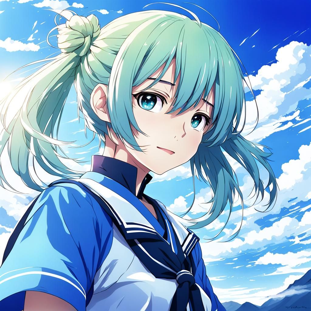 Anime Style Nekomata Key Visual