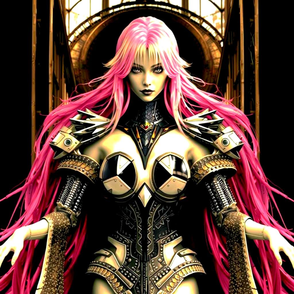 Cinematic Portrait with Vibrant Colors and Sharp Focus