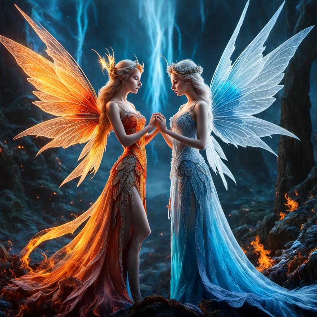 Harmony of Fire and Ice collection.