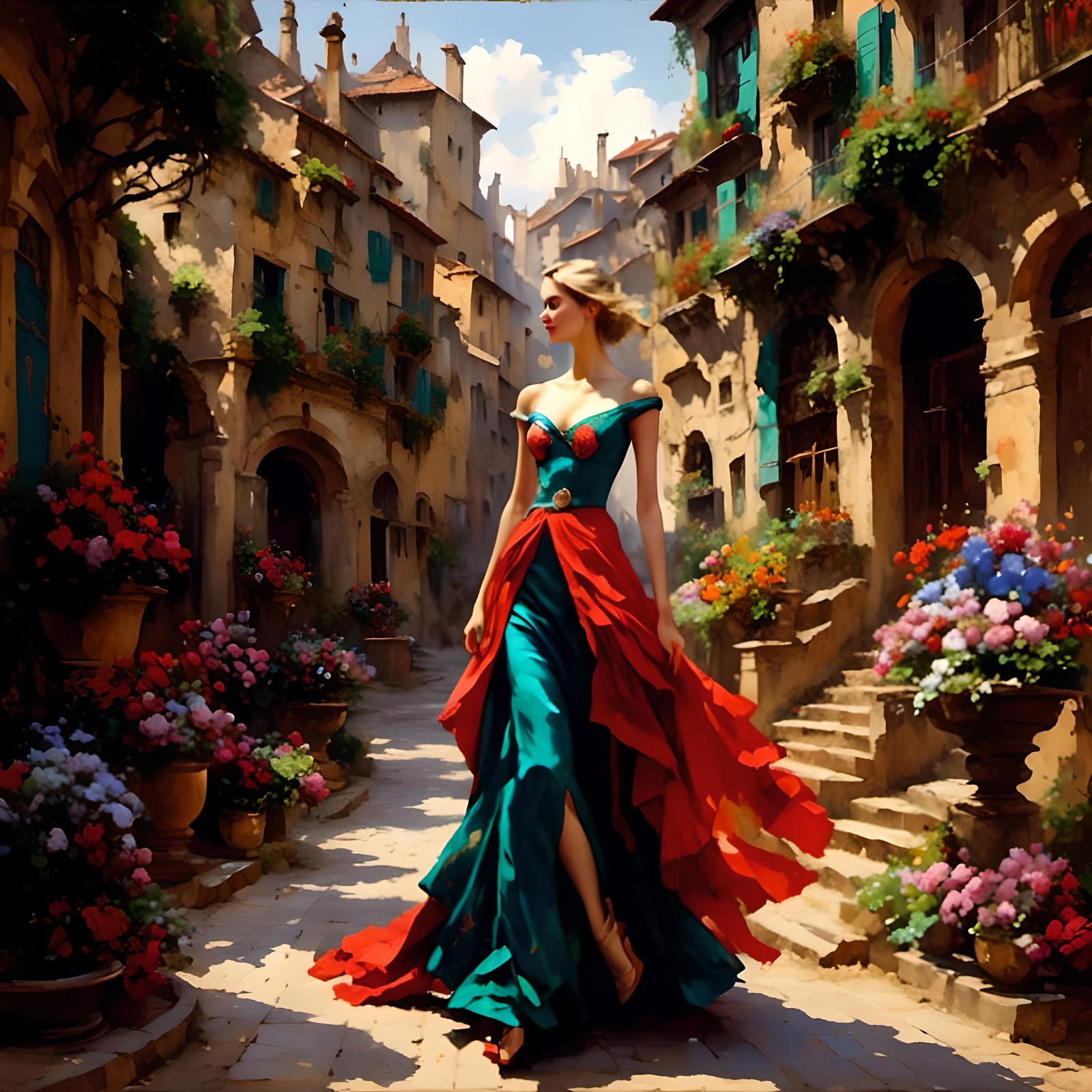 Detailed 8K Resolution Portrait of a Woman