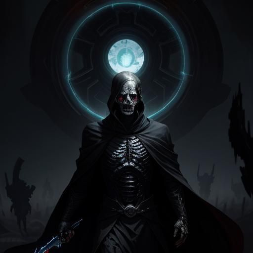 Sinister Eternal Lie: A Dark, Surreal Image