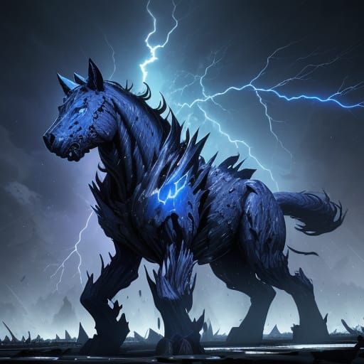 Crashbeast Z: Fragmented Machine God with Glitching Screens