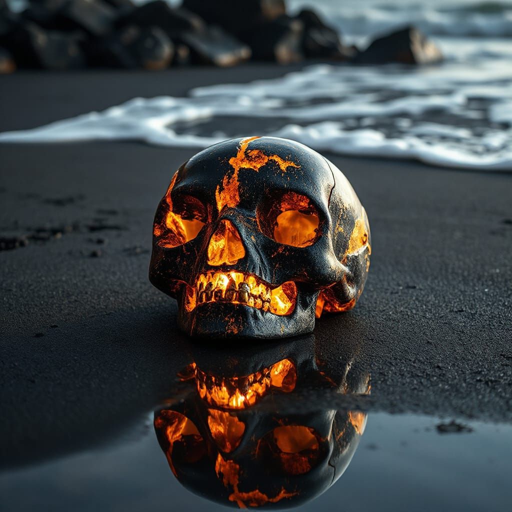 Crystal Skull and Lament Configuration Puzzle Box