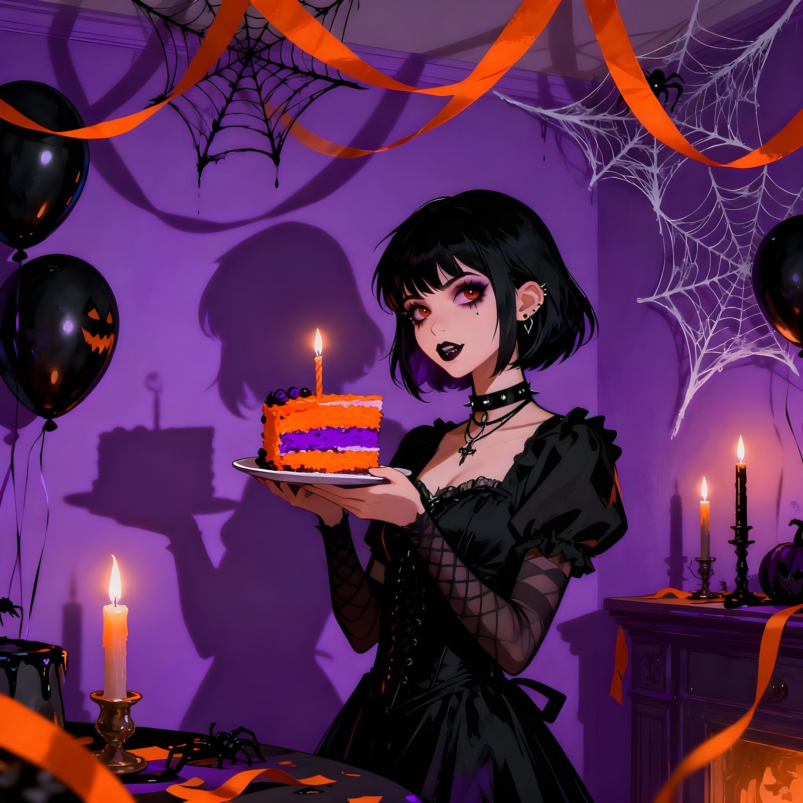 Spooky Birthday Party for a Gothic Girl