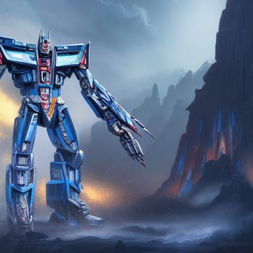 Detailed Transformers Concept Art in 8k Resolution