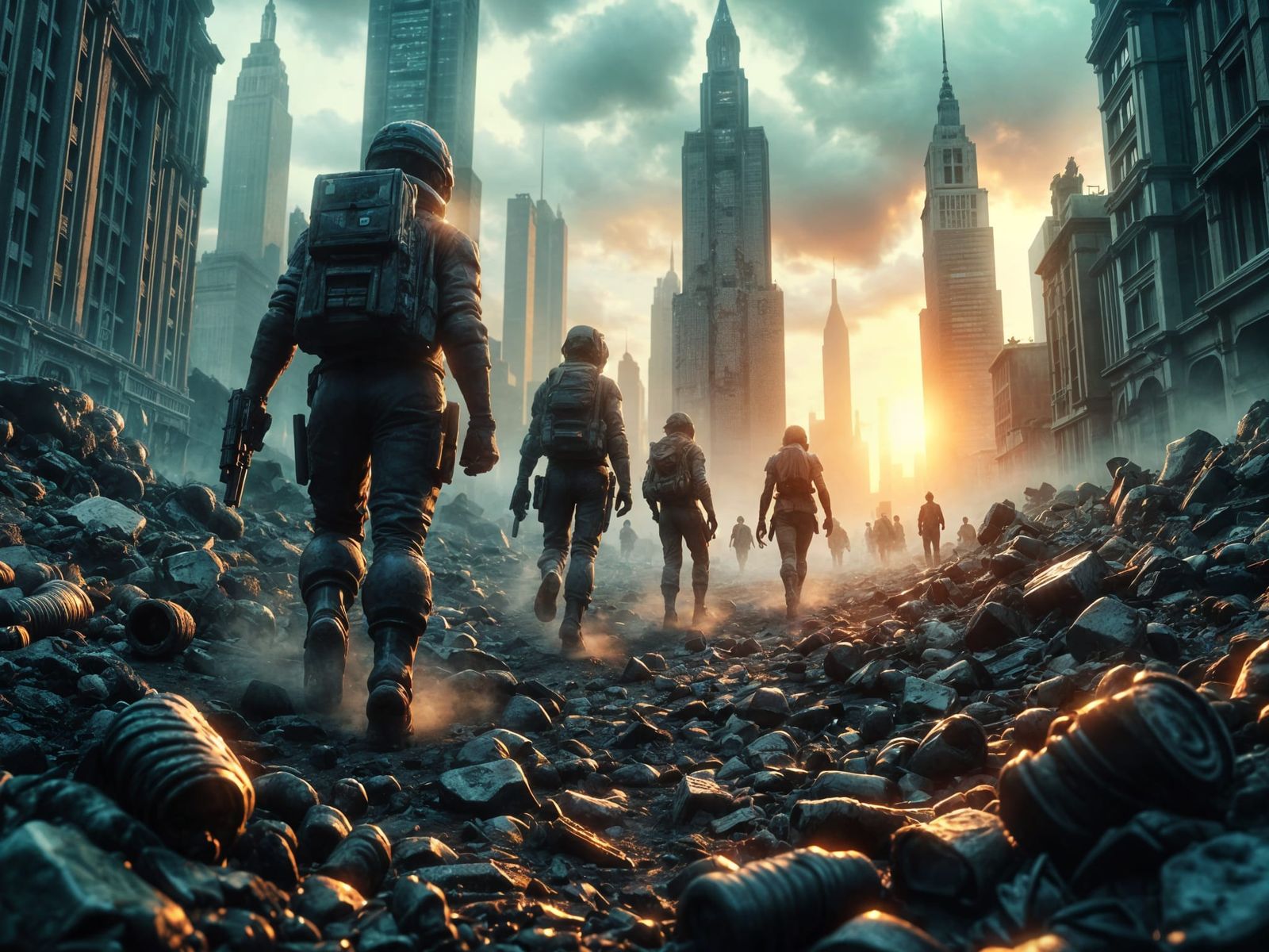 Women Rise From Ruins After Pandemic