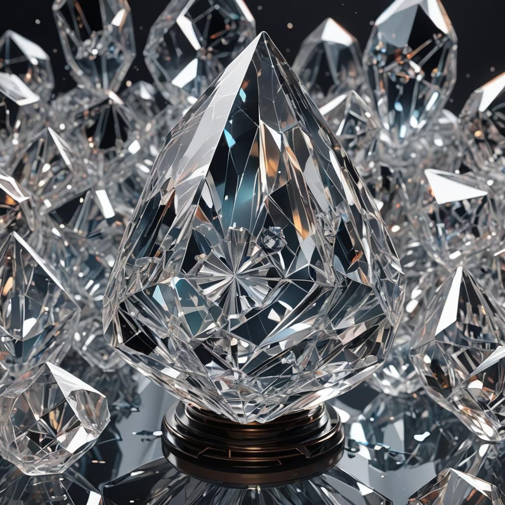 Star Wars Kaiburr Crystal in 3D Anime Style