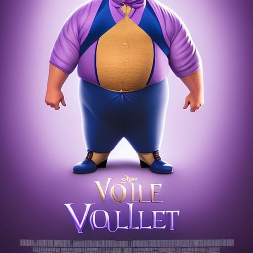 AI Realization of Violet Beauregarde