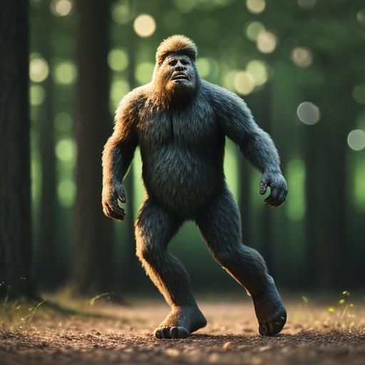 Big Foot Captured with Professional Photography