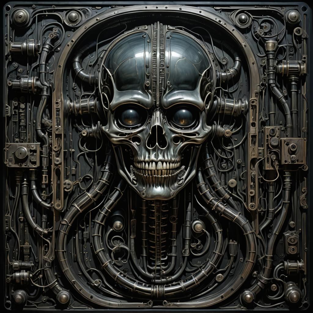 Neon-Lit Vinyl Record: Surreal Digital Art