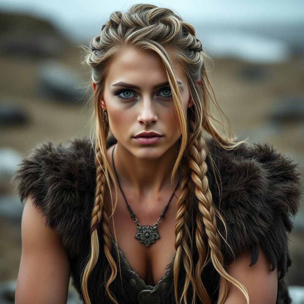 Viking Woman: A High Definition Portrait