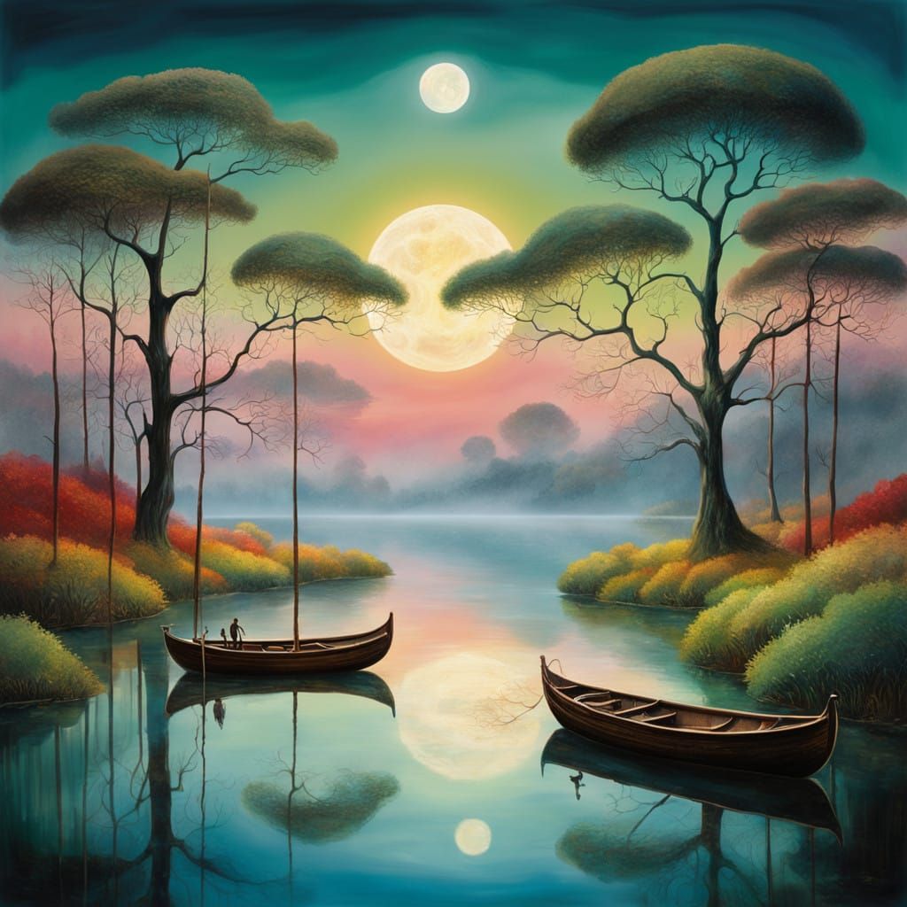 The Moon Aligned With Venus