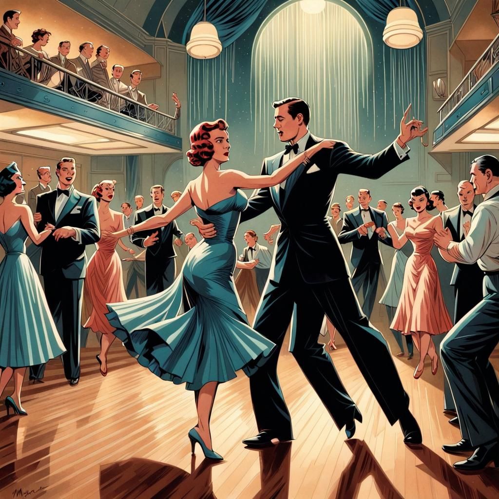 Art Deco Boogie Woogie Dance Off