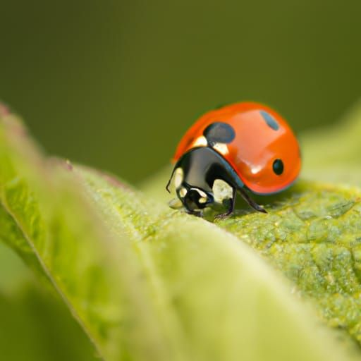 Detailed Image of a Ladybug