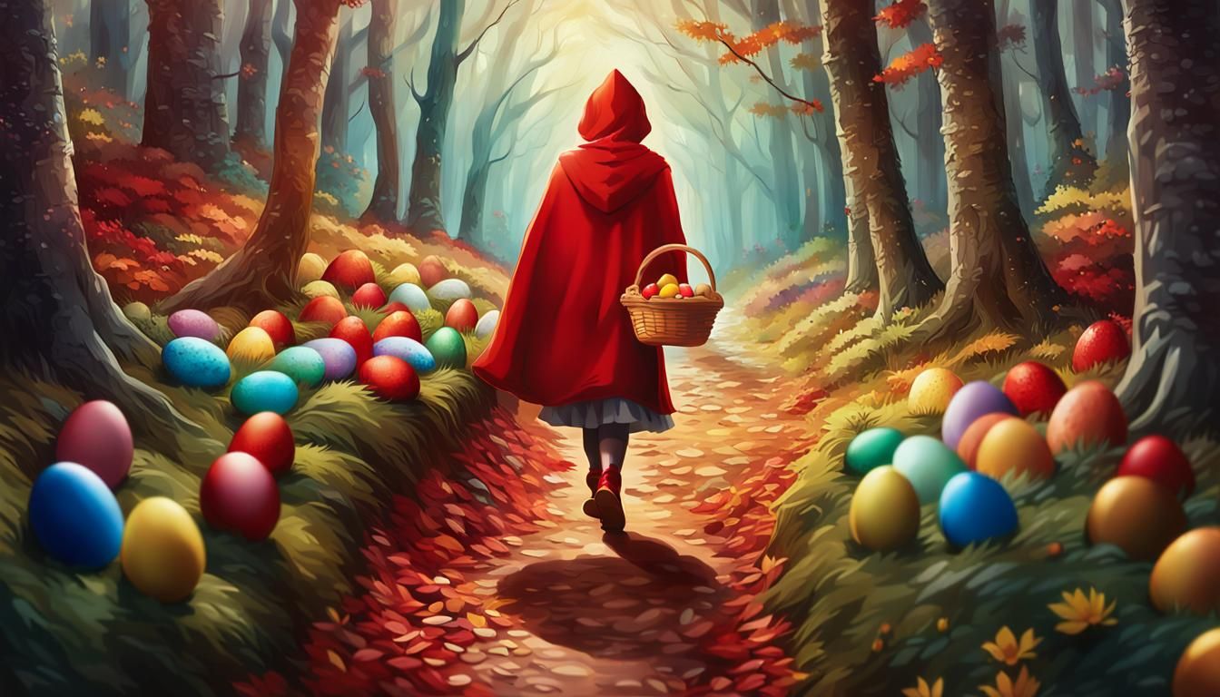 Little Red Riding Hood's Easter Egg Hunt