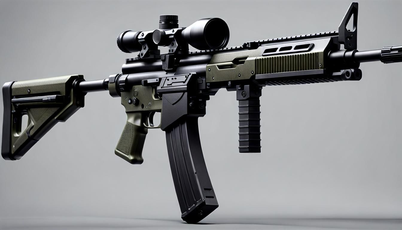 The Stoner 24 5.56×45mm NATO modular weapon system.