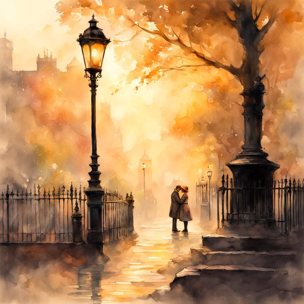 Ethereal British Romance in Watercolor