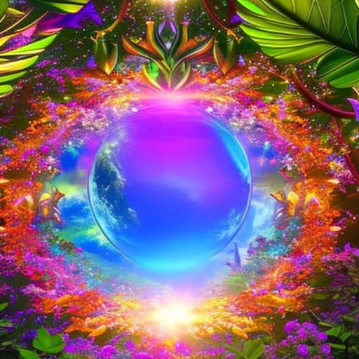 Magical Mercury Mirror in Garden of Eden