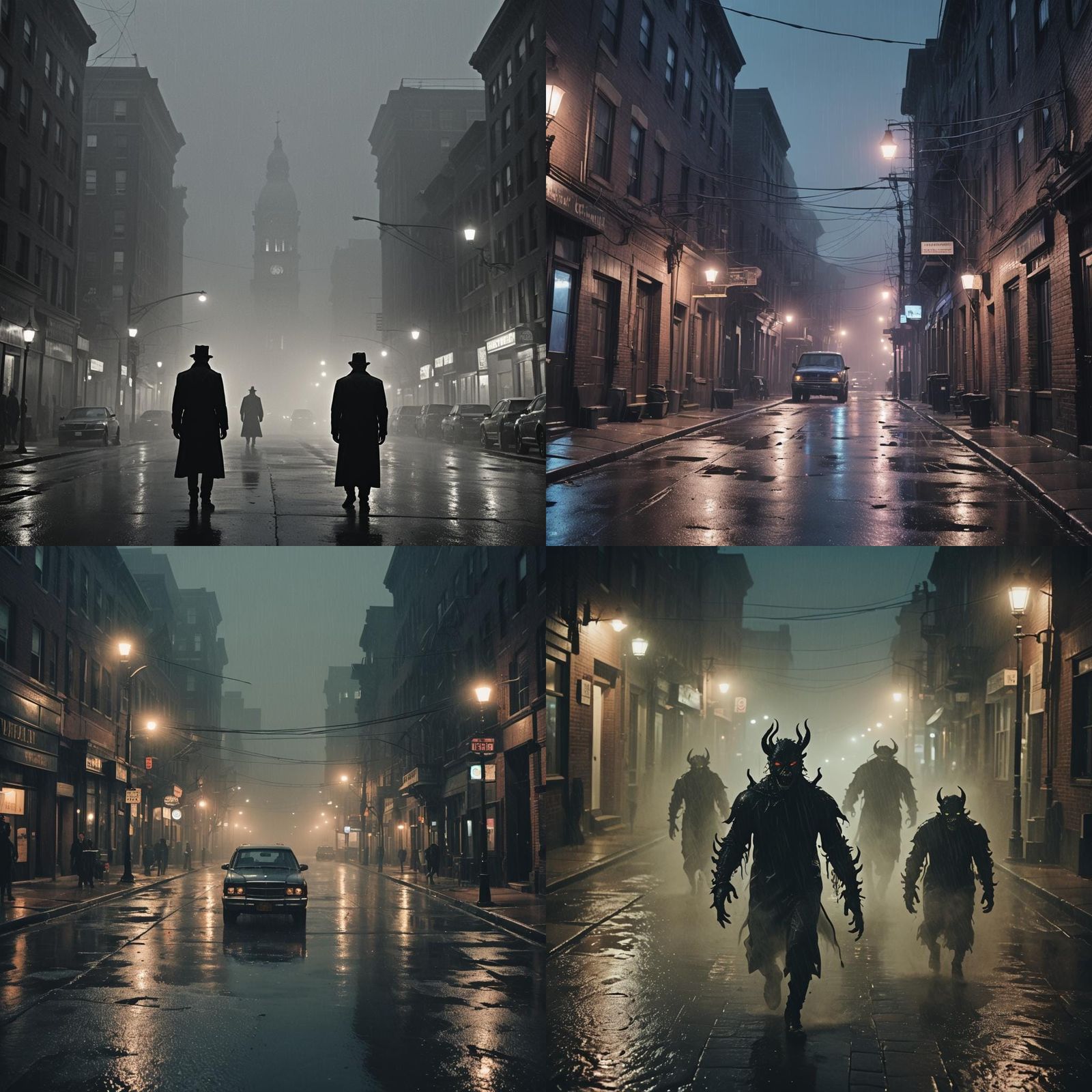 Philadelphia Haunted by Demons in Cinematic Style