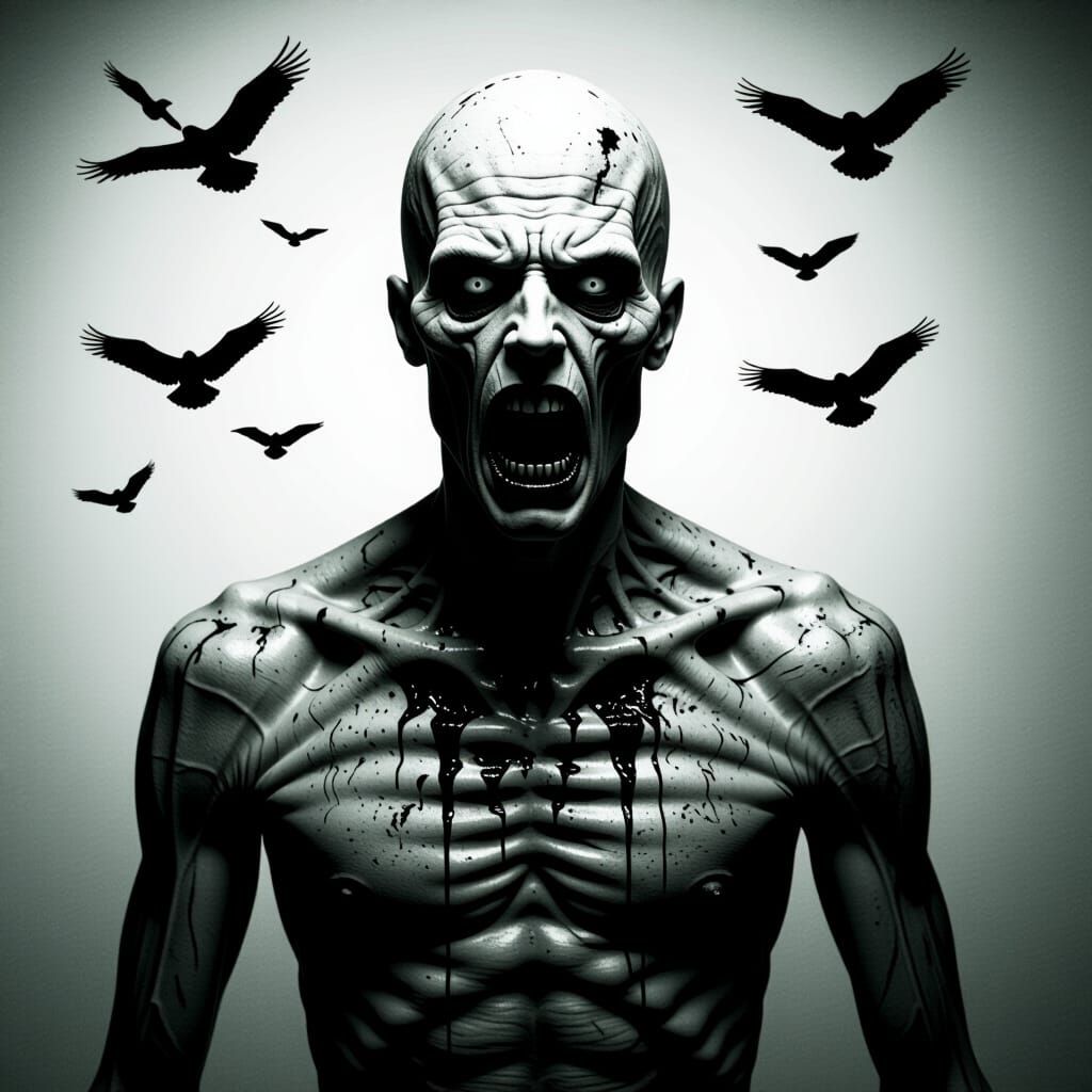 Haunting Noir Horror Night Terror Masterpiece