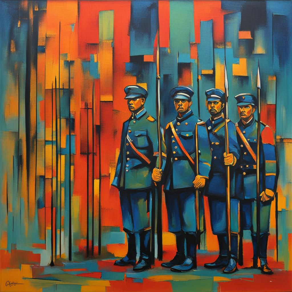 Abstract Guards in Complementary Colors