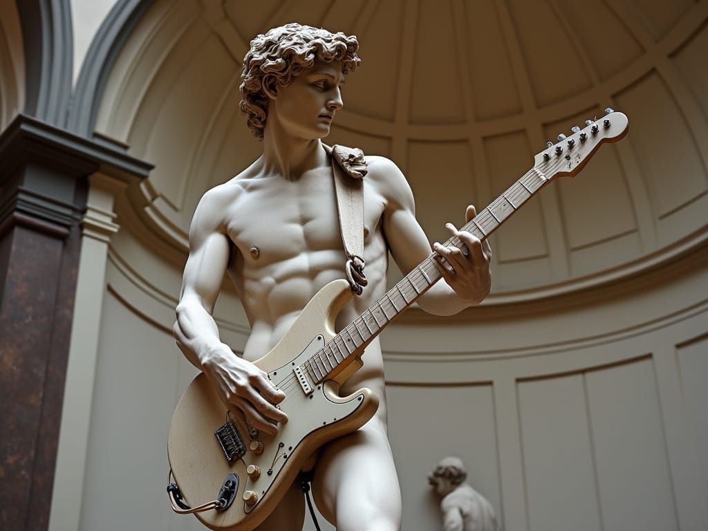 David's Electric Serenade: Renaissance Meets Rock