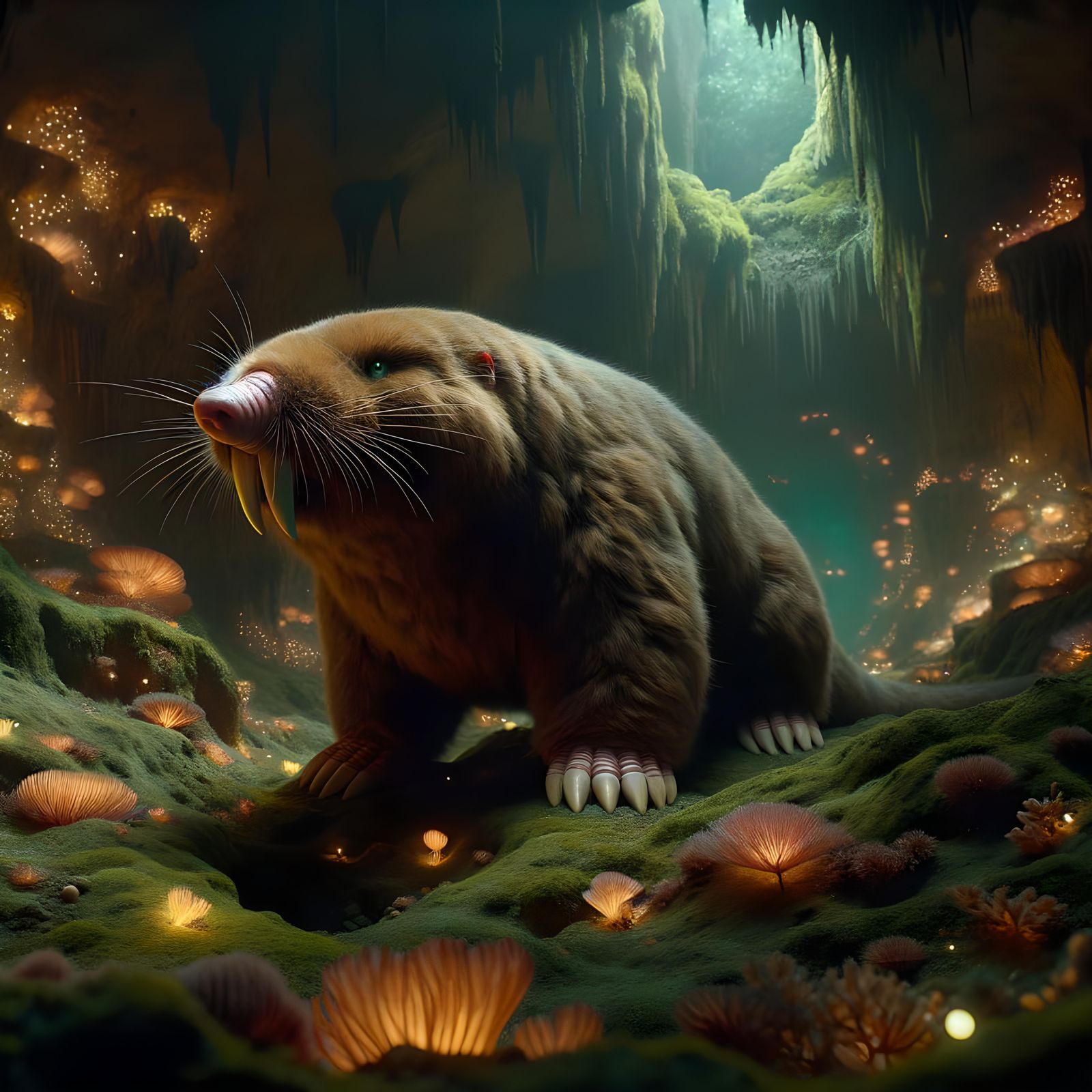 Magnadenta Granditalpa - The Great Tusked Mole