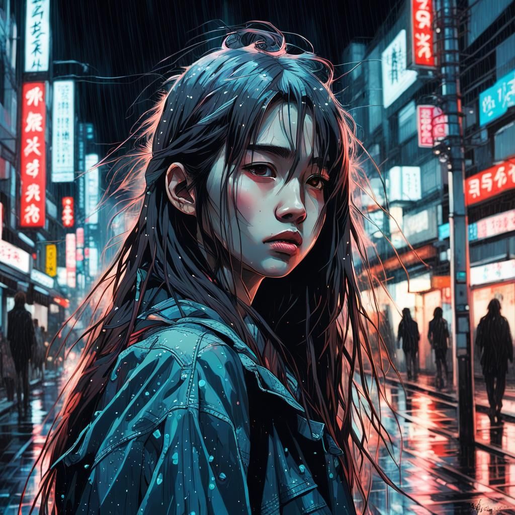 In the Rain I Feel at Home