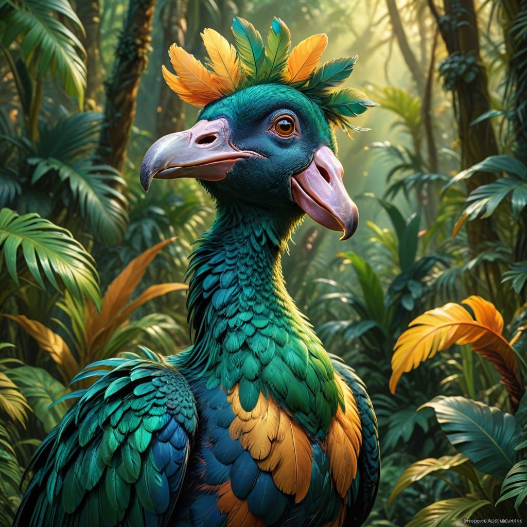 Joyful Emerald Dodo