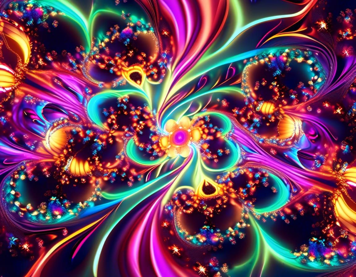 Prismatic Crystal Gem Reveals Liquid Galaxy