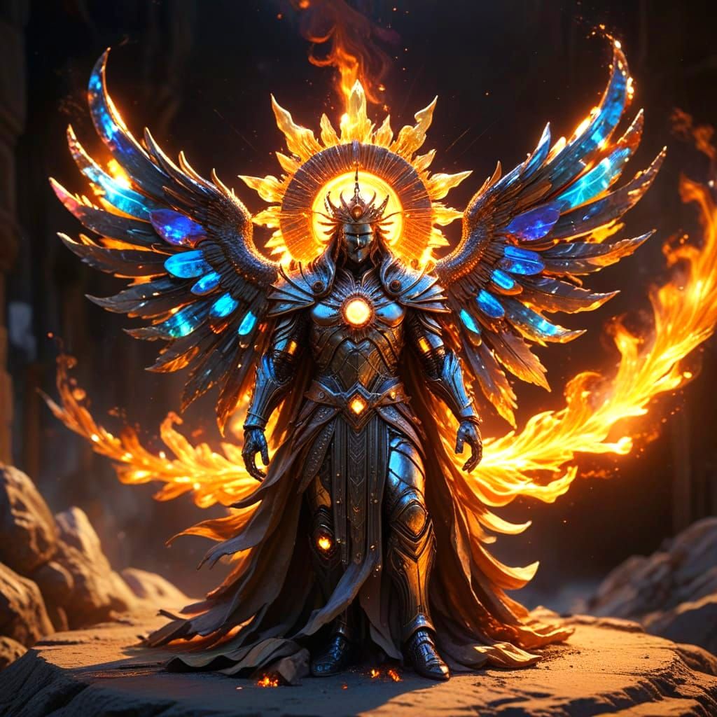 The Radiant Dawnfather, King of Celestial Fire