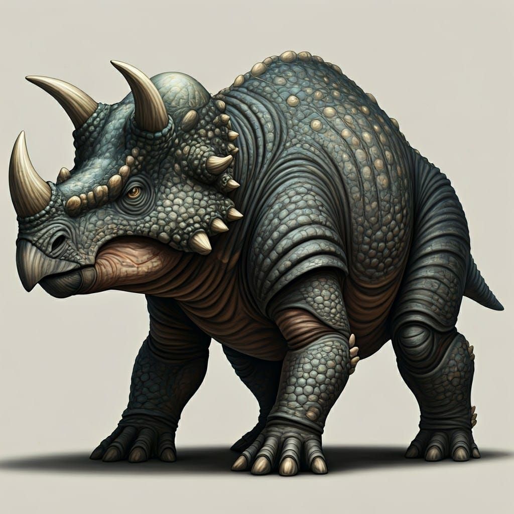 Robot Pachyrhinosaurus Image