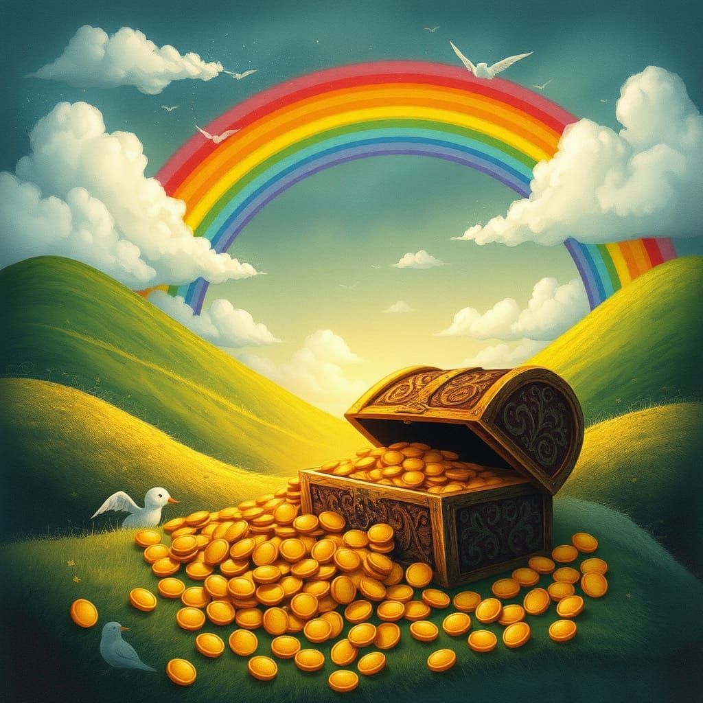 Enchanted Emerald Isle: A Dreamlike Treasure Trove